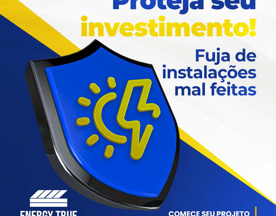 Proteja seu investimento!